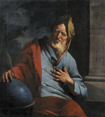 Giuseppe Antonio Petrini Weeping Heraclitus oil painting picture